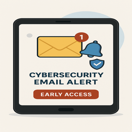 Cybersecurity Email Alert Subscription (Early Access)